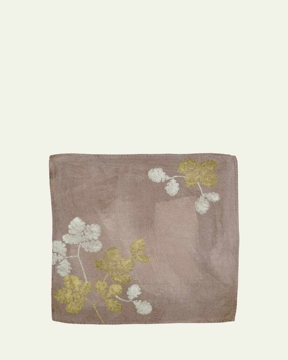 Rovere Painted Linen Napkin